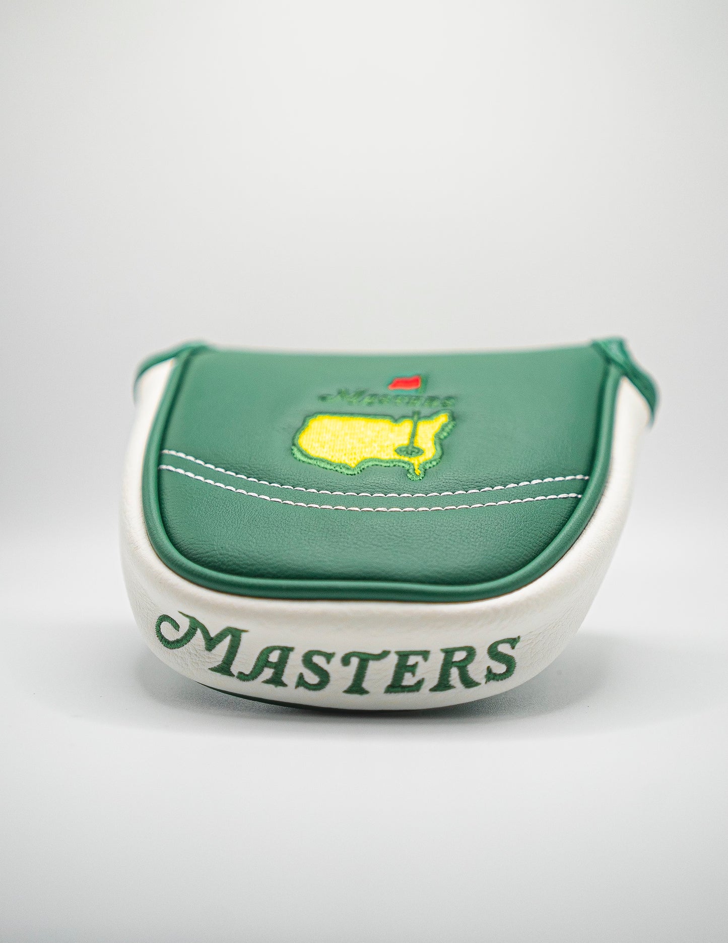 Nueva funda para putter de palo de golf Augusta Masters Mallet 2025: funda de primera calidad para palos de golf