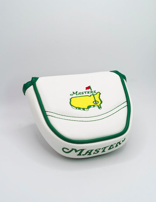 Nueva funda para putter de palo de golf Augusta Masters Mallet 2025: funda de primera calidad para palos de golf